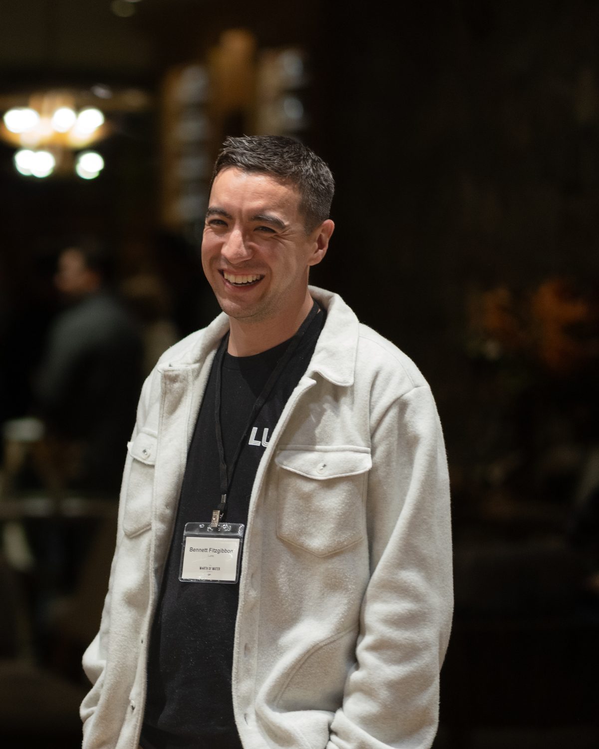 Bennett Fitzgibbon at an industry event